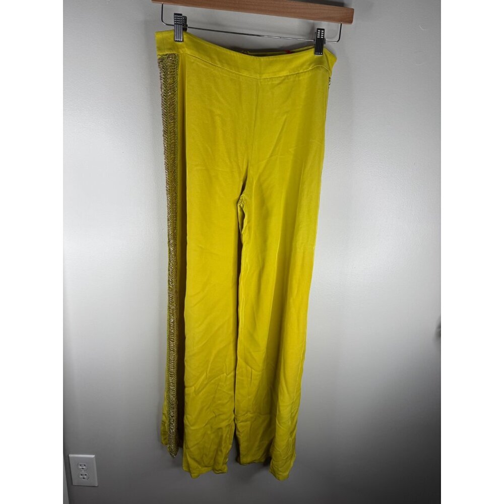 My Beachy Side Beaded Cover-Up Wide-Leg Pants Size M NWT - Picture 5 of 7